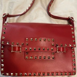 Valentino Garavani Rockstud leather shoulder bag